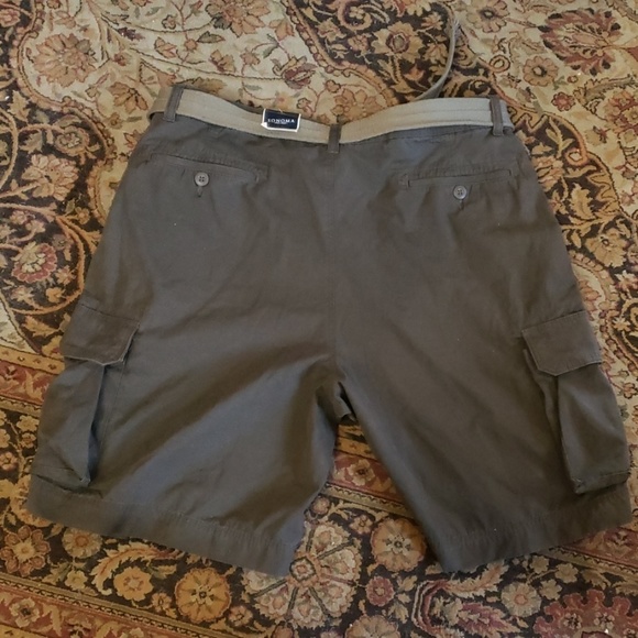 New Men's Sonoma cargo shorts with belt size 40 - Picture 2 of 4